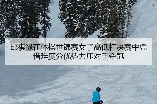 邱祺缘在体操世锦赛女子高低杠决赛中凭借难度分优势力压对手夺冠